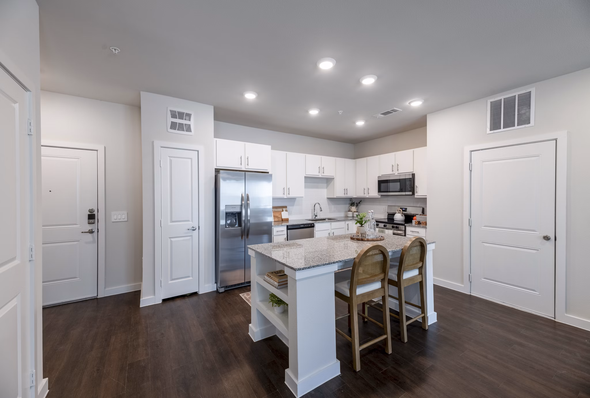 kitchen at Ascend at 720 Apartments 