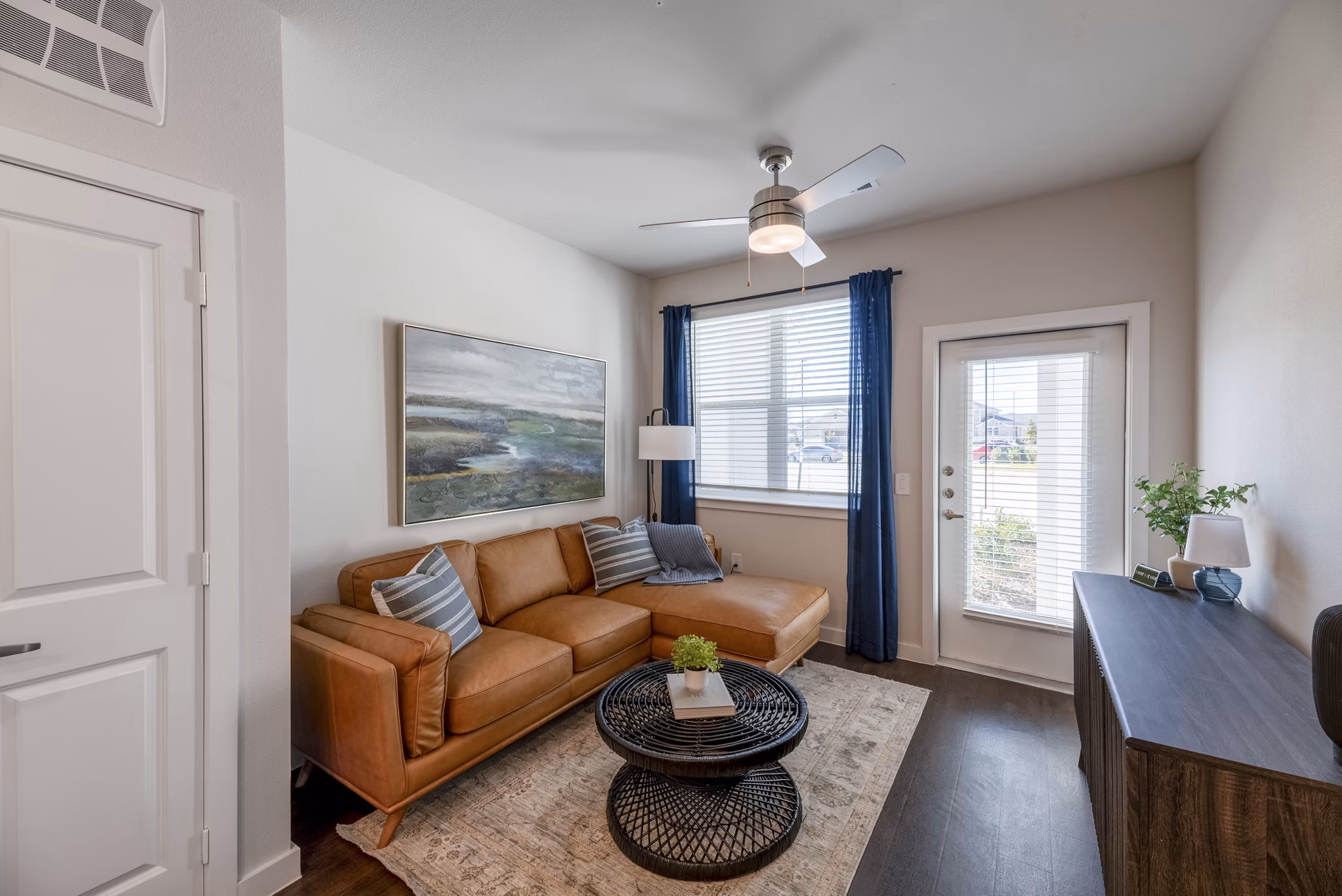 living room at Ascend at 720 Apartments
