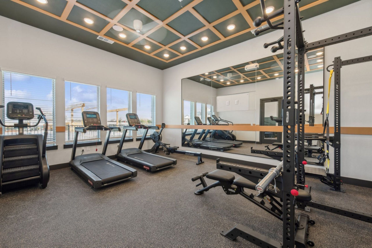 Gym at Ascend At Valverde (1 of 2)
