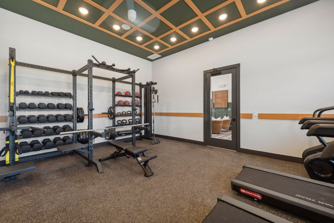 Gym at Ascend At Valverde (2 of 2)