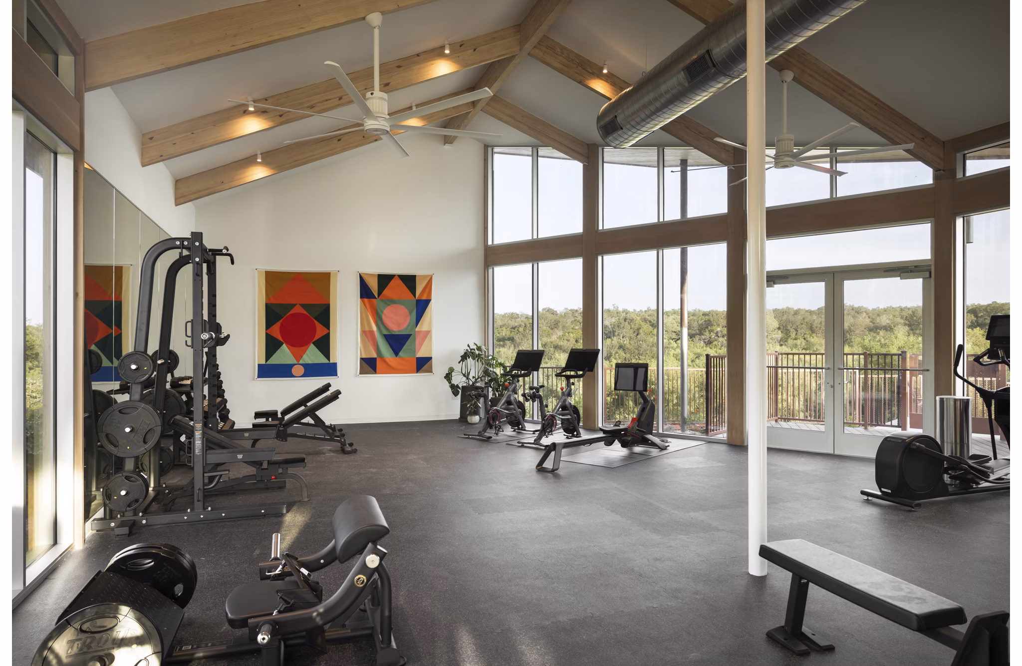 Fitness Center at Big Valley Apartments