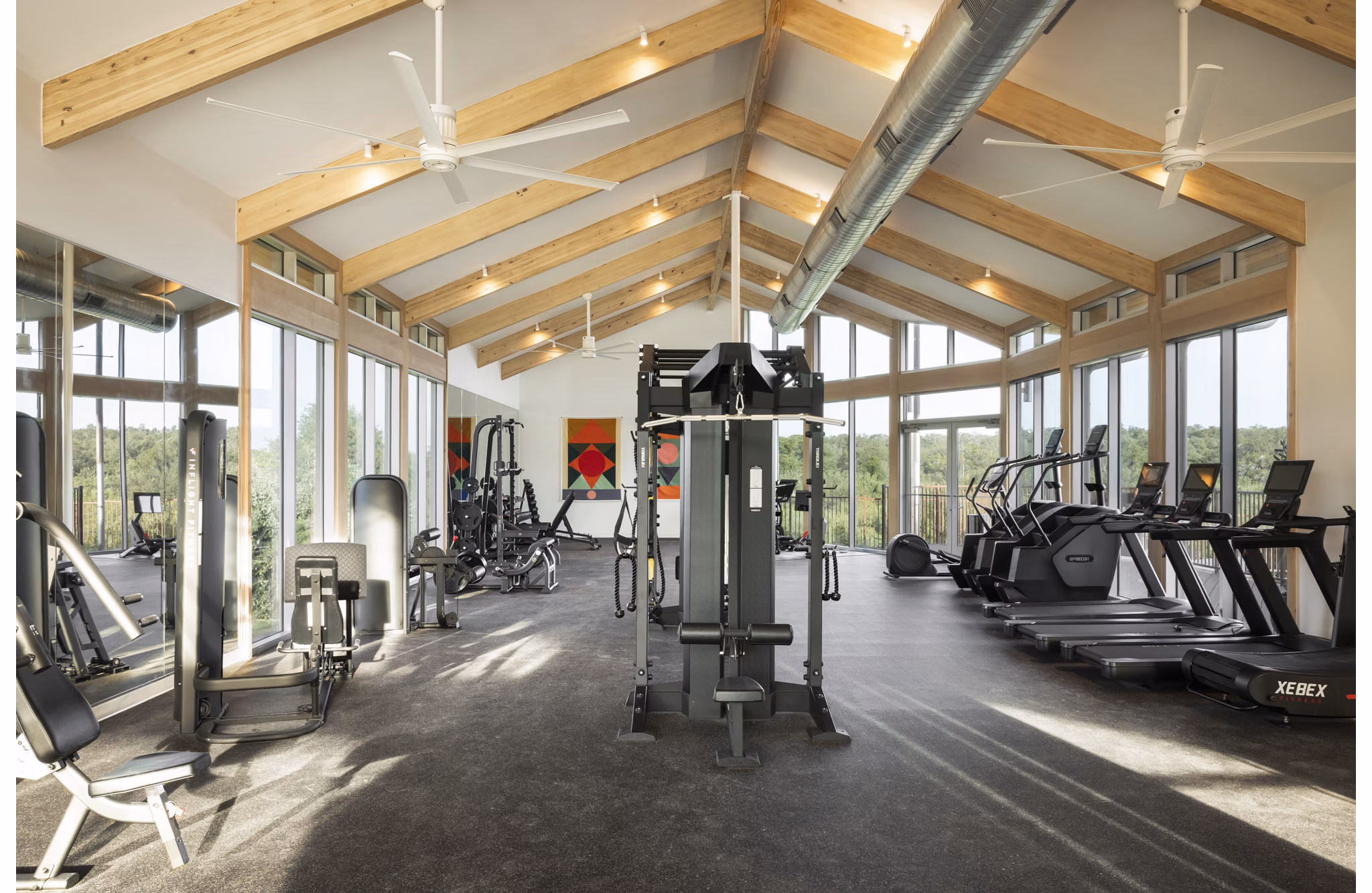 Fitness Center at Big Valley Apartments