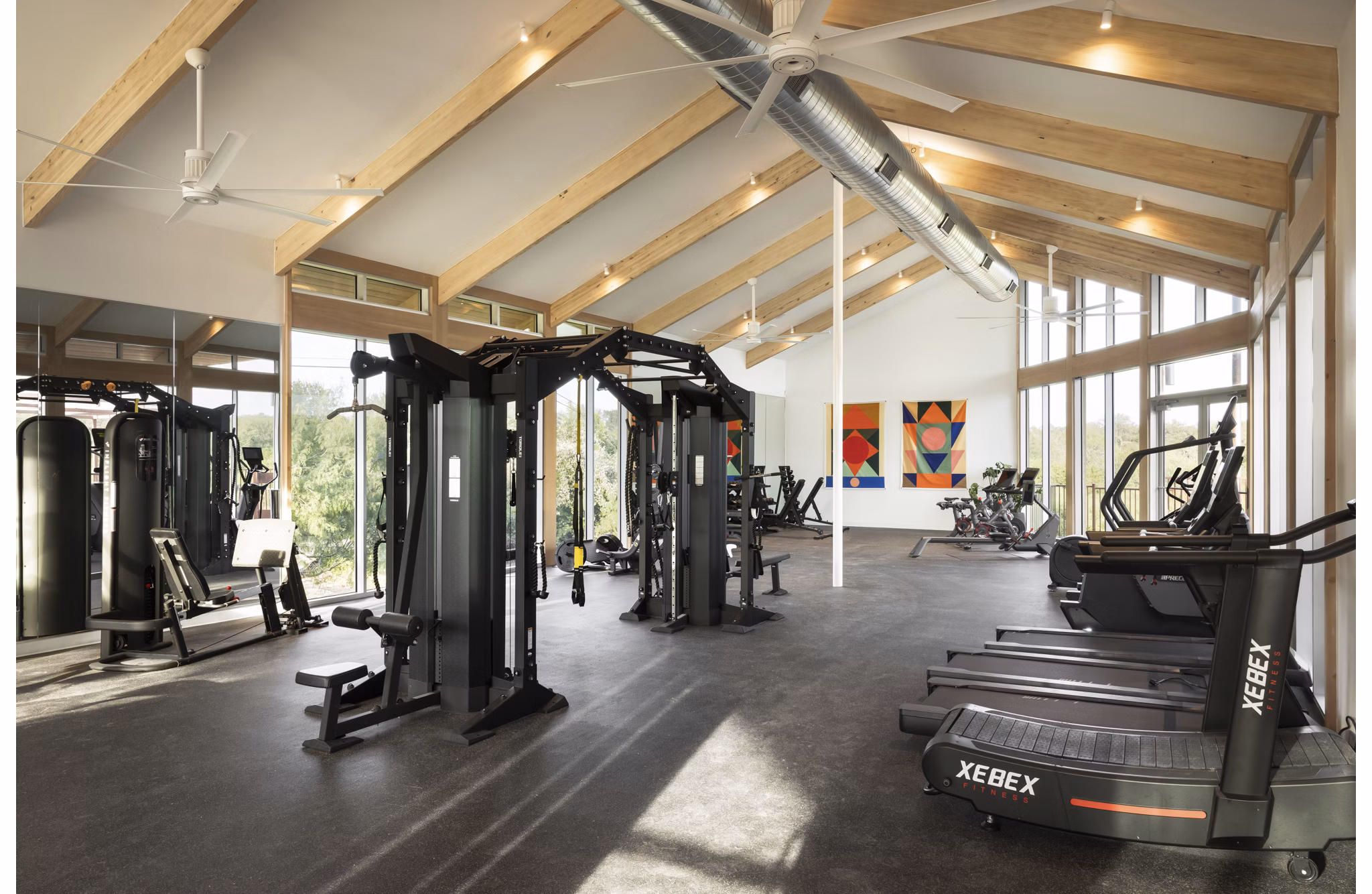 Fitness Center at Big Valley Apartments