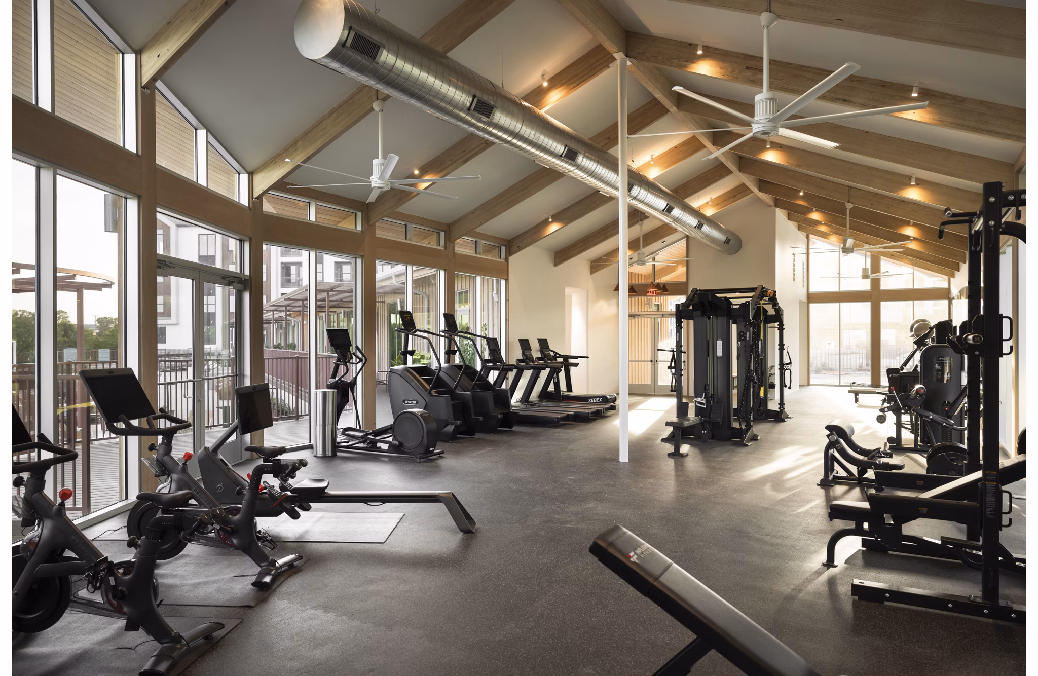 Fitness Center at Big Valley Apartments