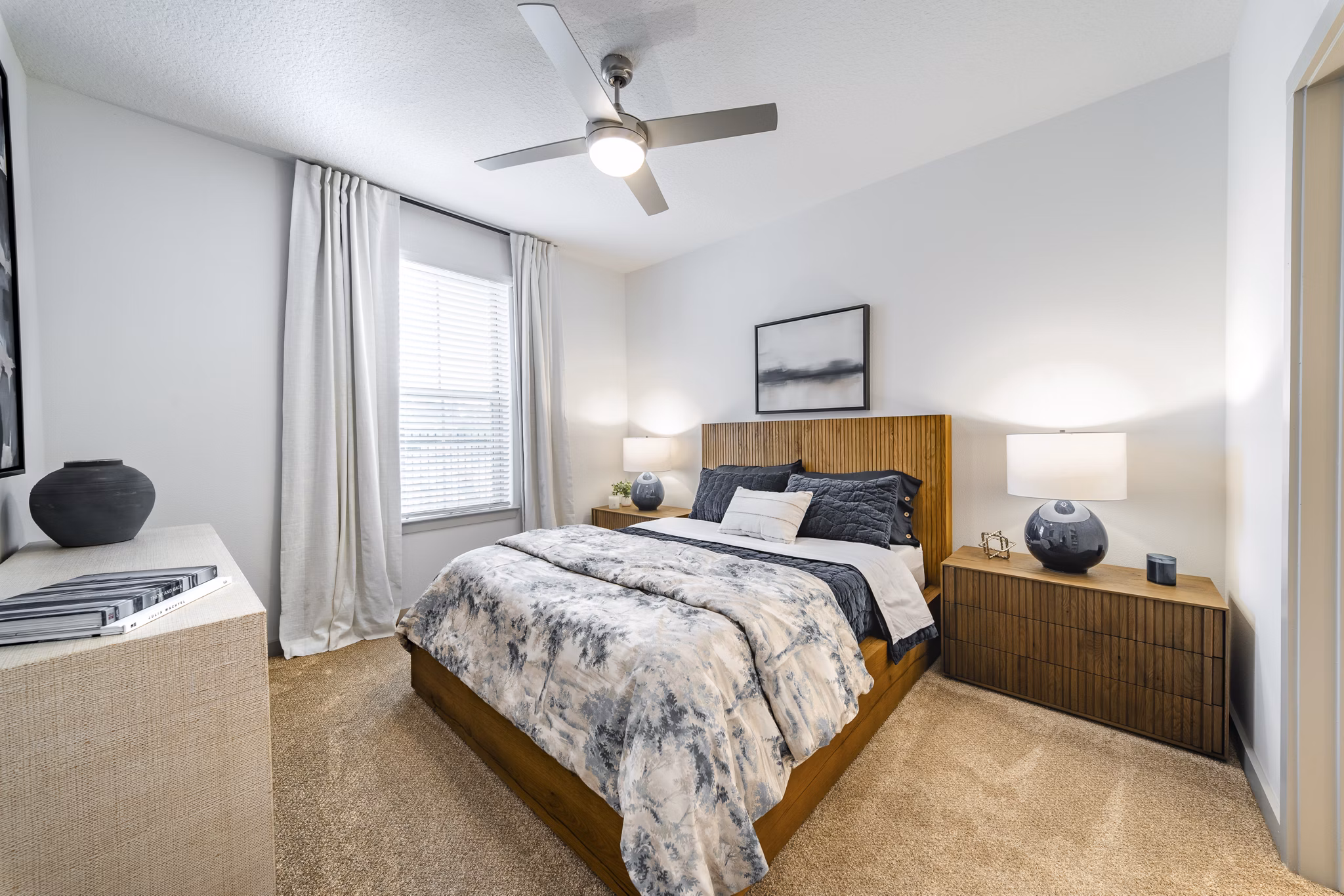 bedroom at Lago Apartments