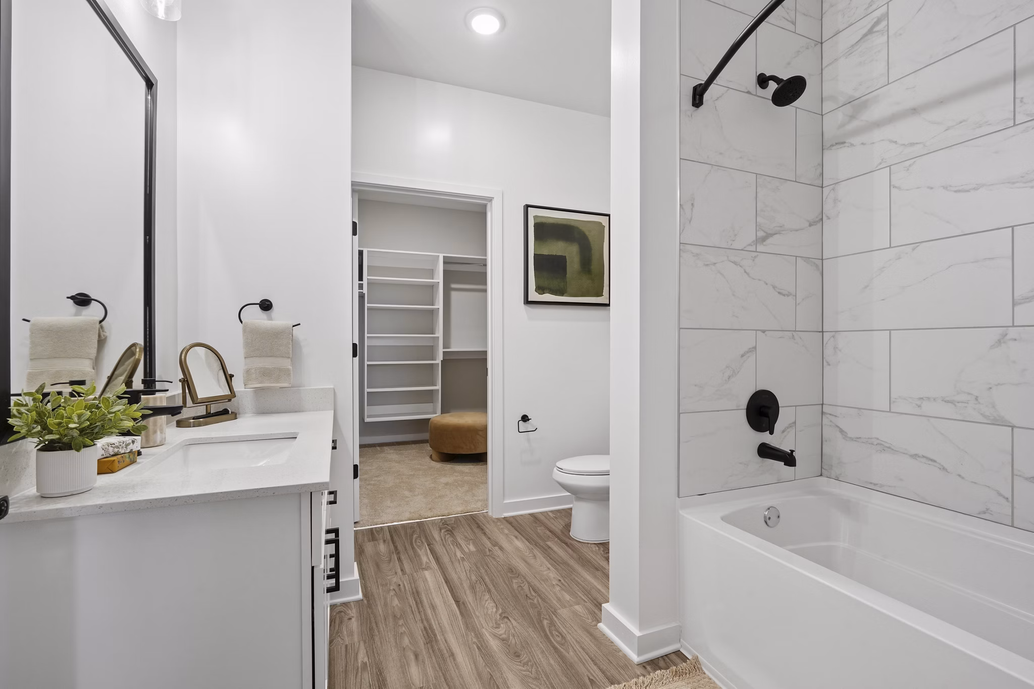 Bathroom at Clear Lake Vista Apartments