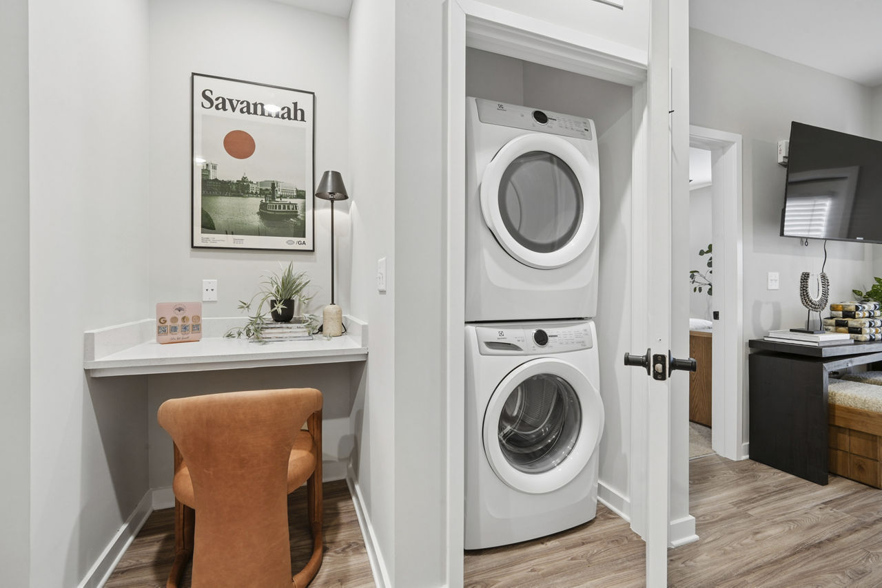 Laundry room at Clear Lake Vista