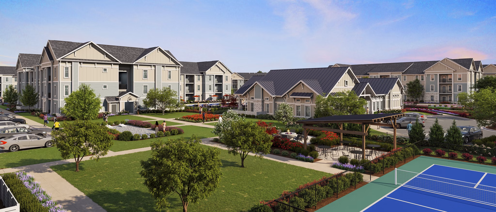 Rendering for Clear Lake Vista Apartments
