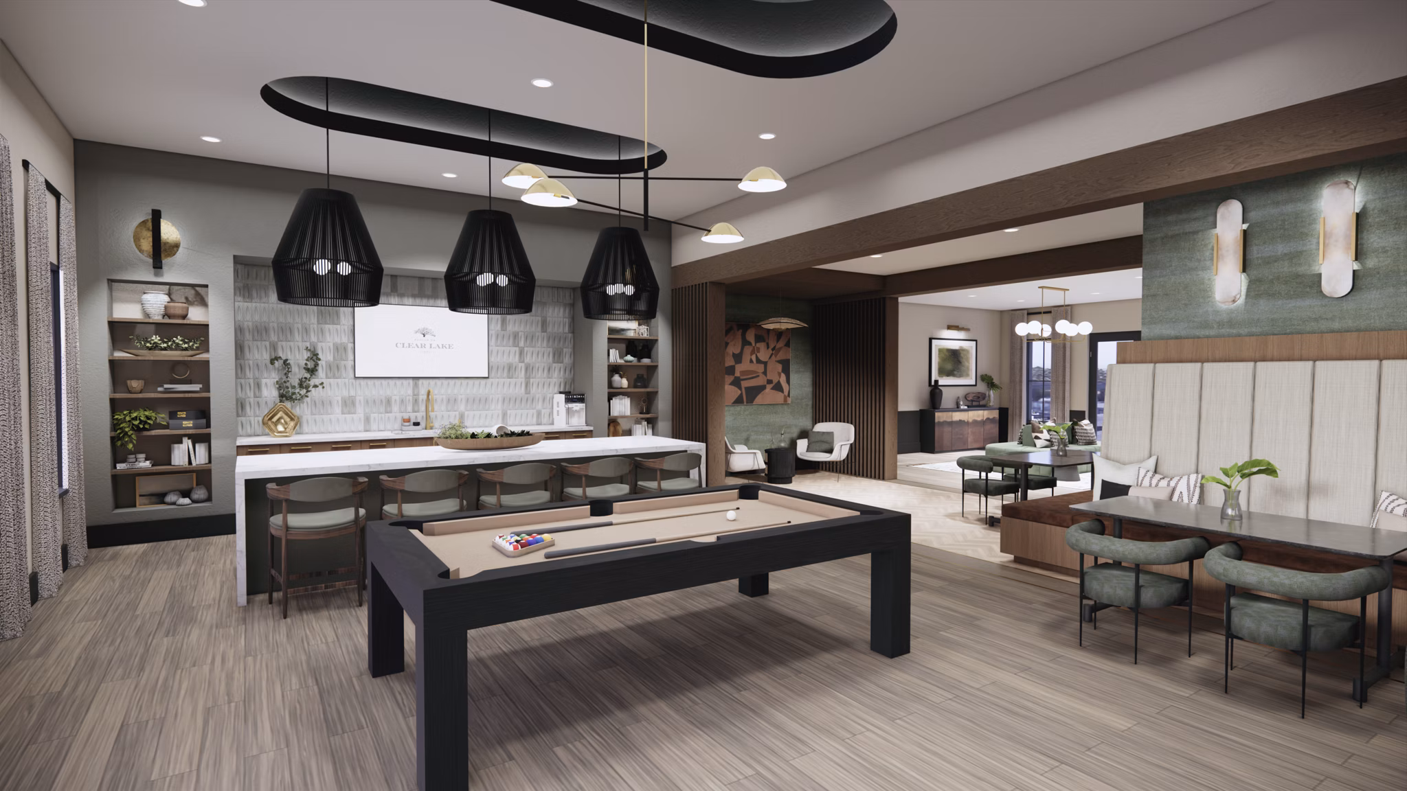 Rendering for Clear Lake Vista Apartments