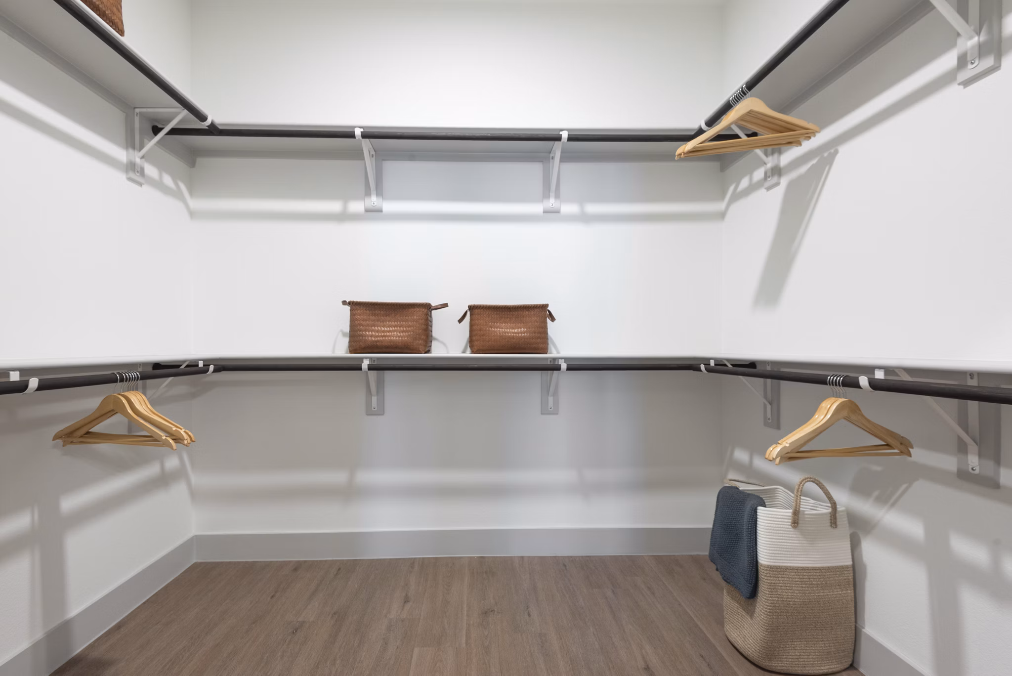 Closet at The Wentworth at Lexington Ranch Apartments