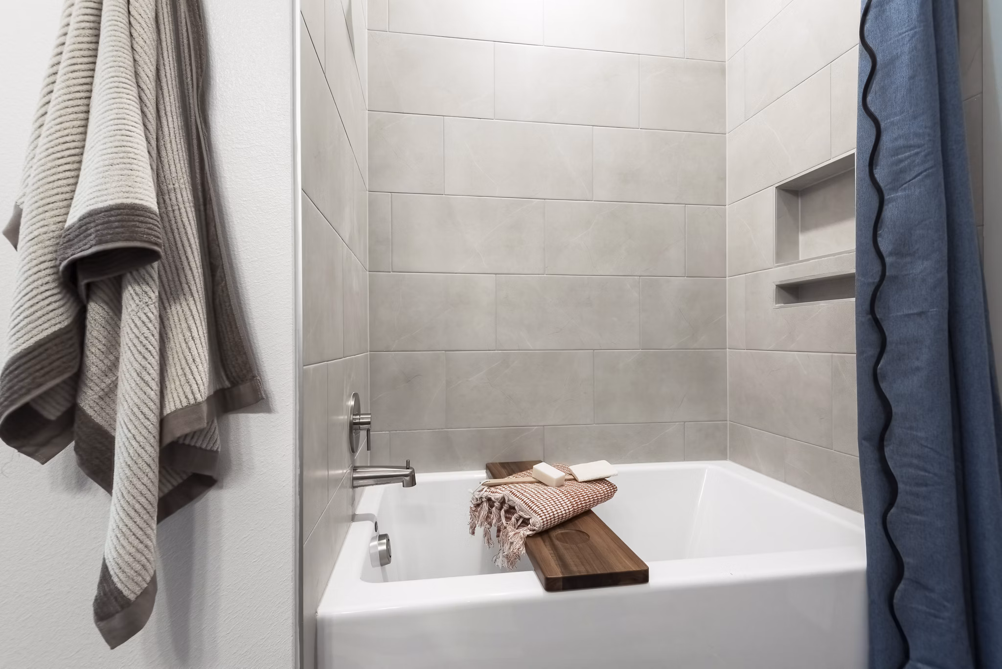 Bathroom at The Wentworth at Lexington Ranch Apartments