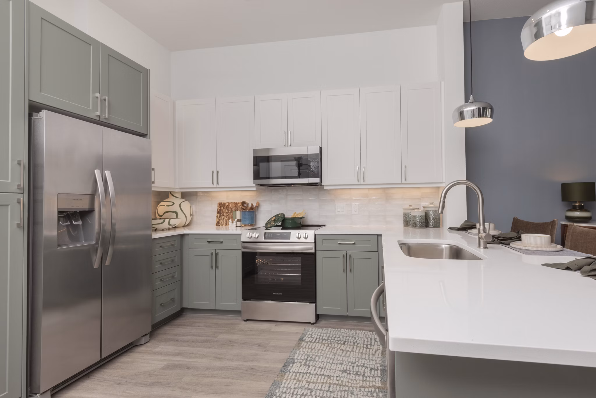 Kitchen at The Wentworth at Lexington Ranch Apartments