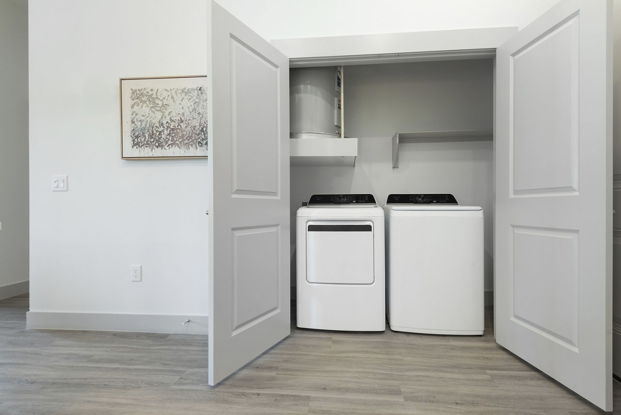 Laundry room at The Wentworth At Lexington Ranch