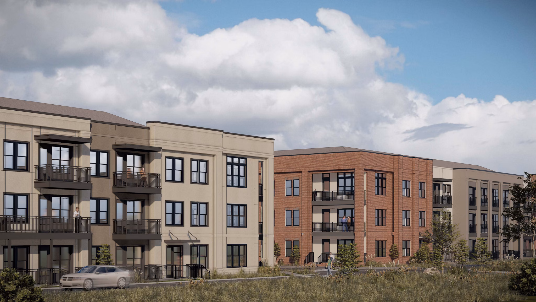 rendering at The Wentworth at Lexington Ranch Apartments