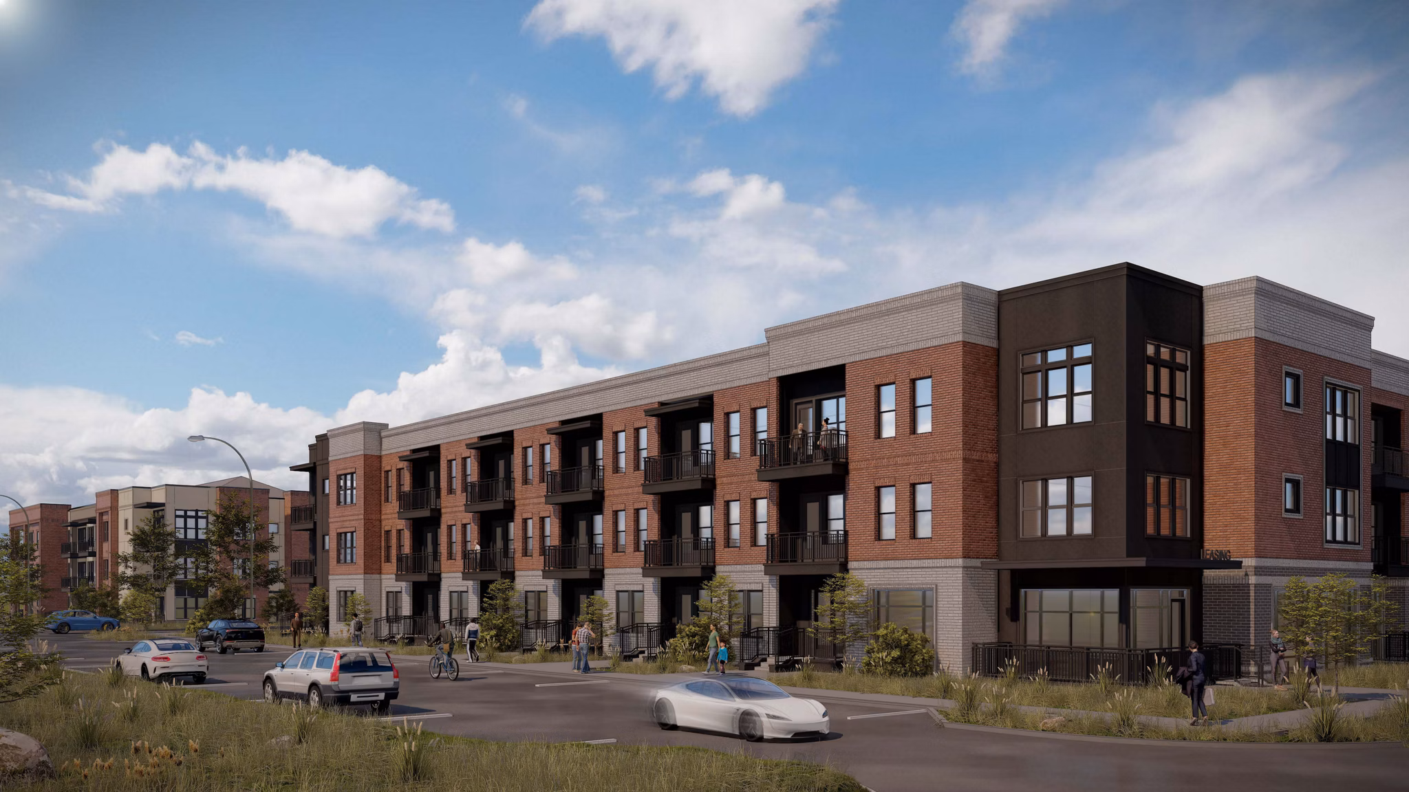 rendering at The Wentworth at Lexington Ranch Apartments