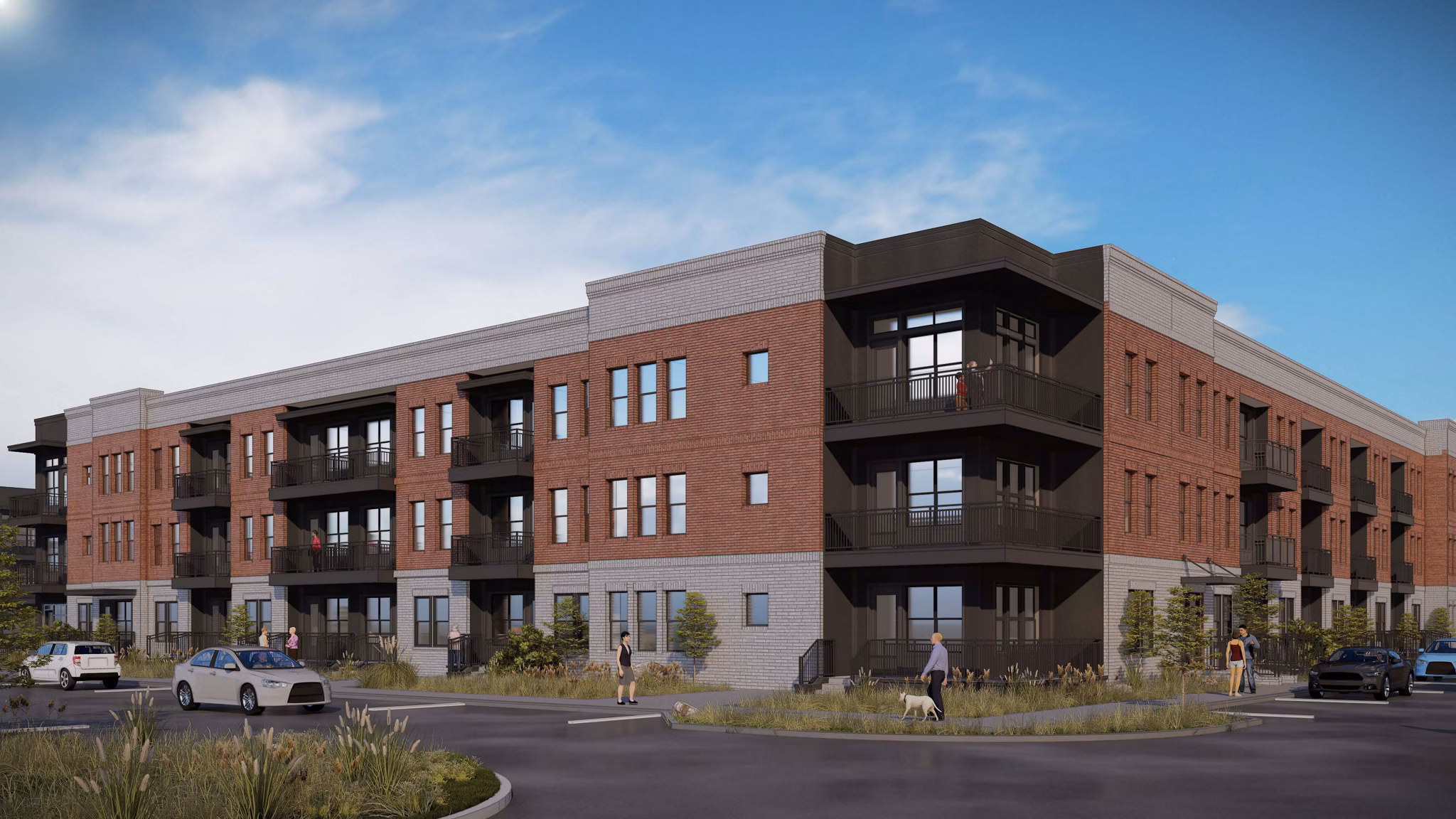 rendering at The Wentworth at Lexington Ranch Apartments