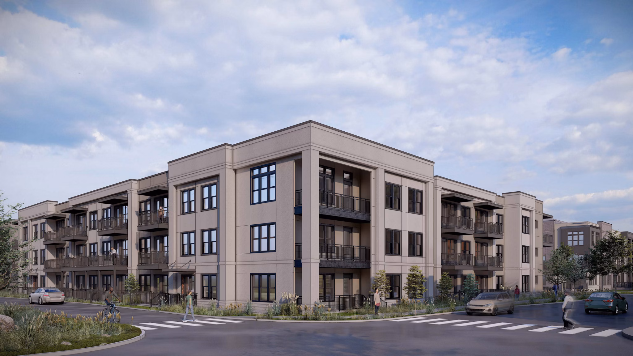 rendering at The Wentworth at Lexington Ranch Apartments