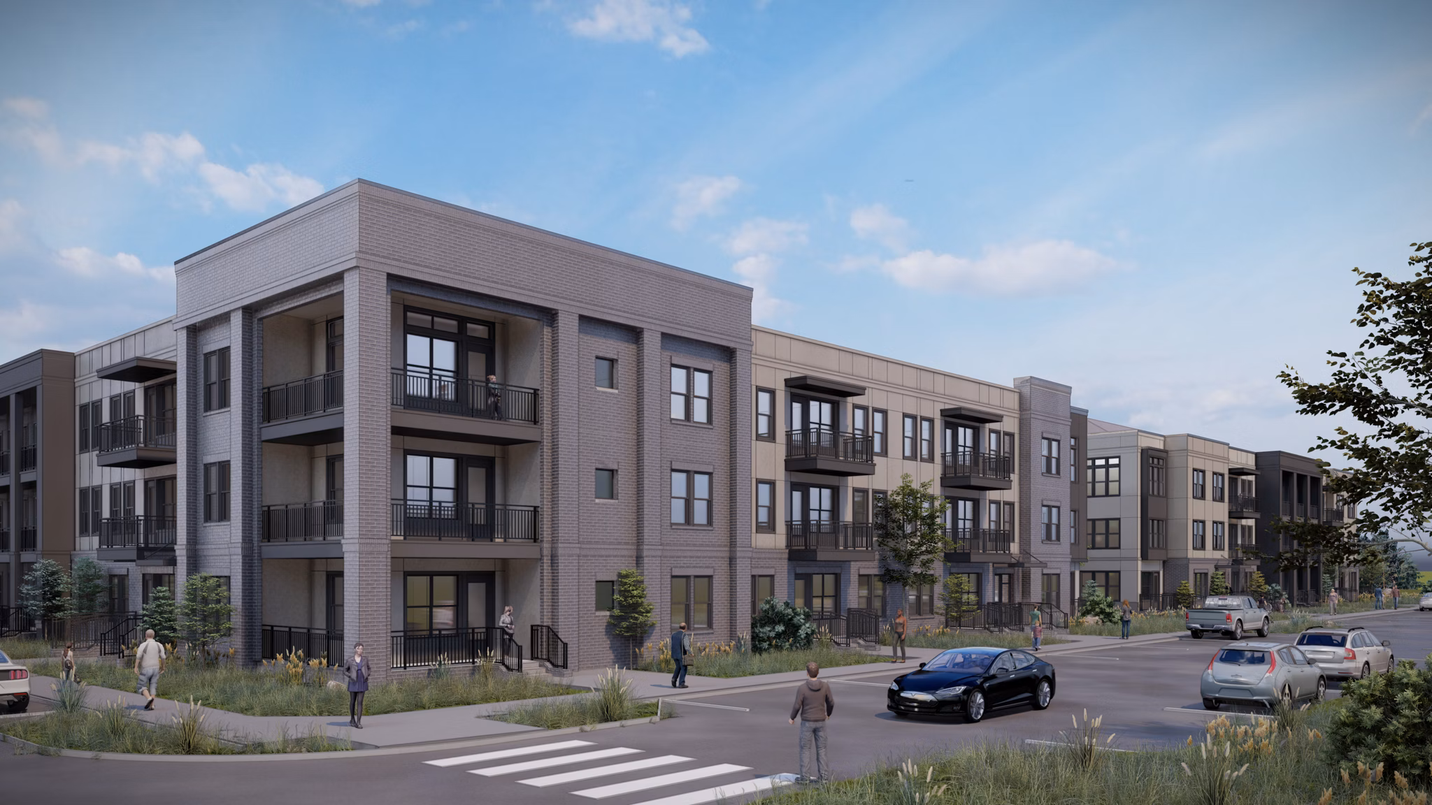 rendering at The Wentworth at Lexington Ranch Apartments