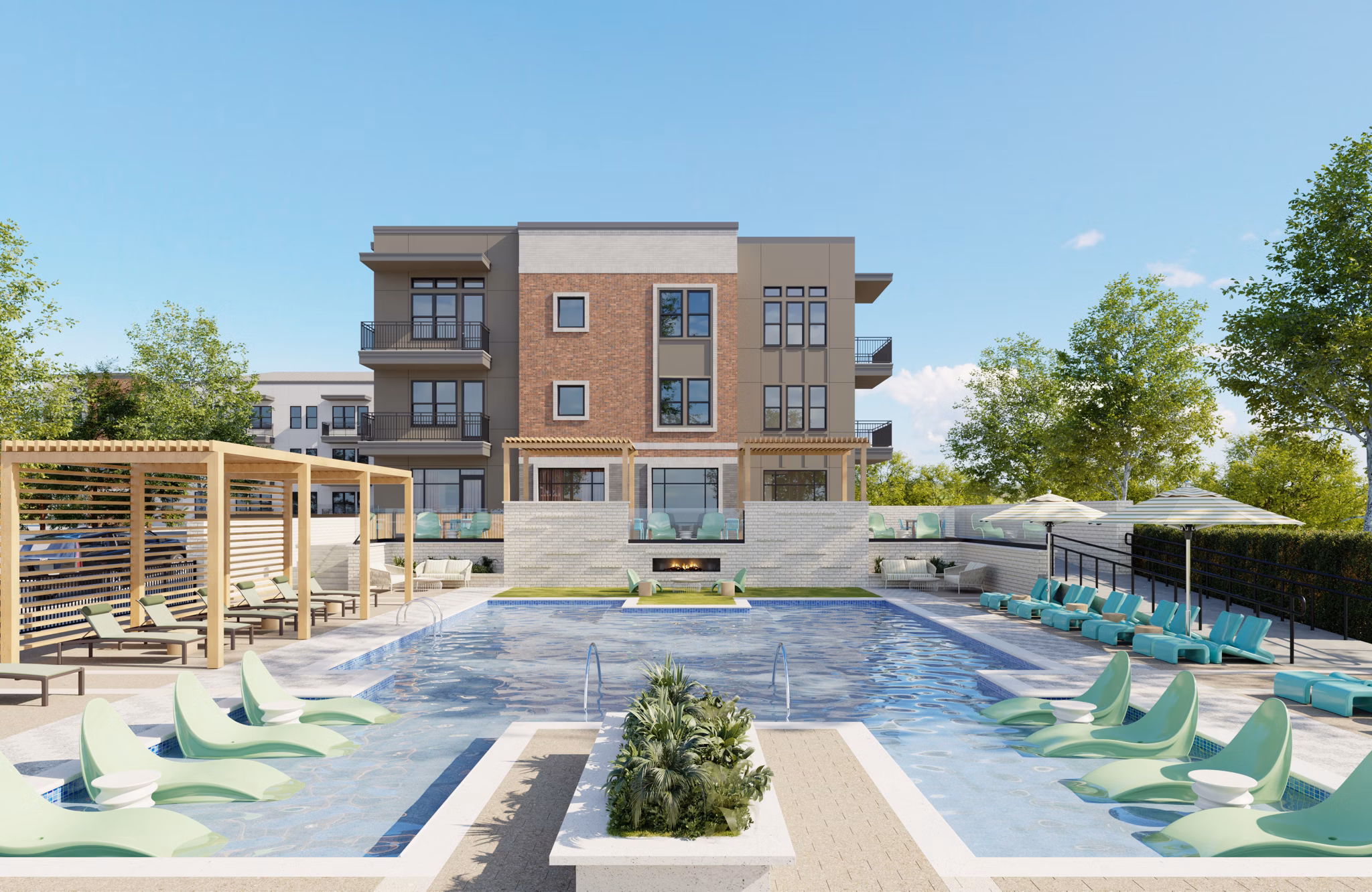 rendering at The Wentworth at Lexington Ranch Apartments