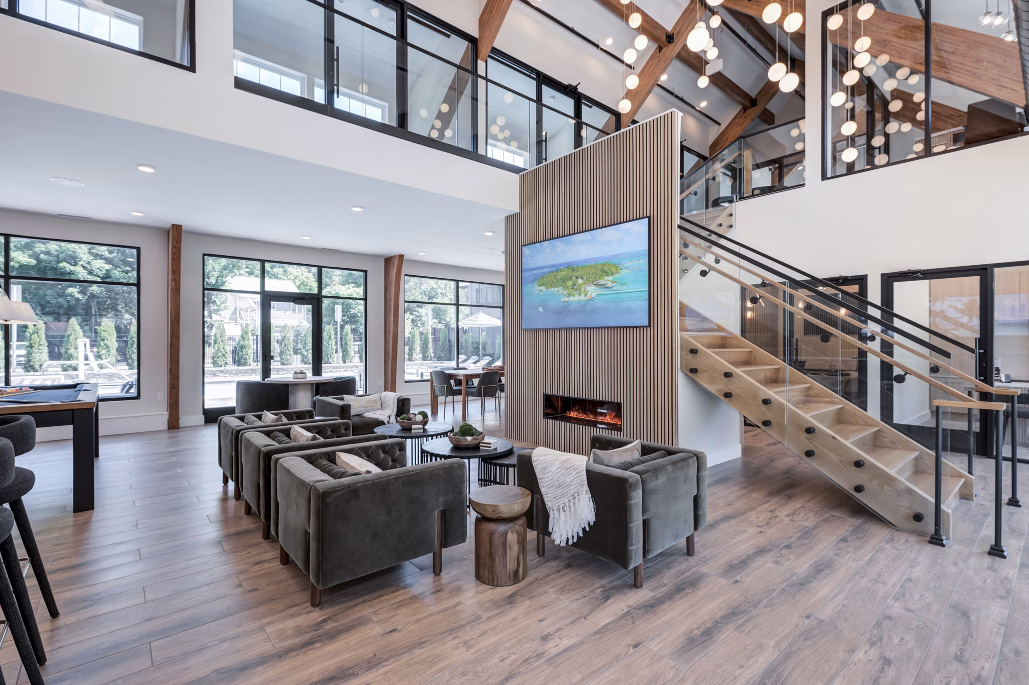 clubhouse at Brookside Wilton Apartments 