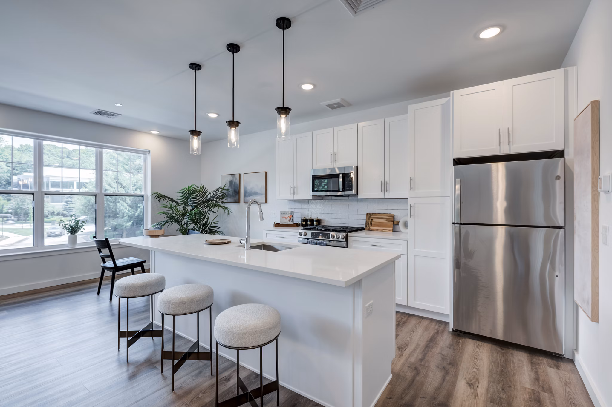 kitchen at Brookside Wilton Apartments 