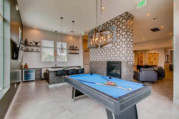 game room at Village on Cypress Apartments