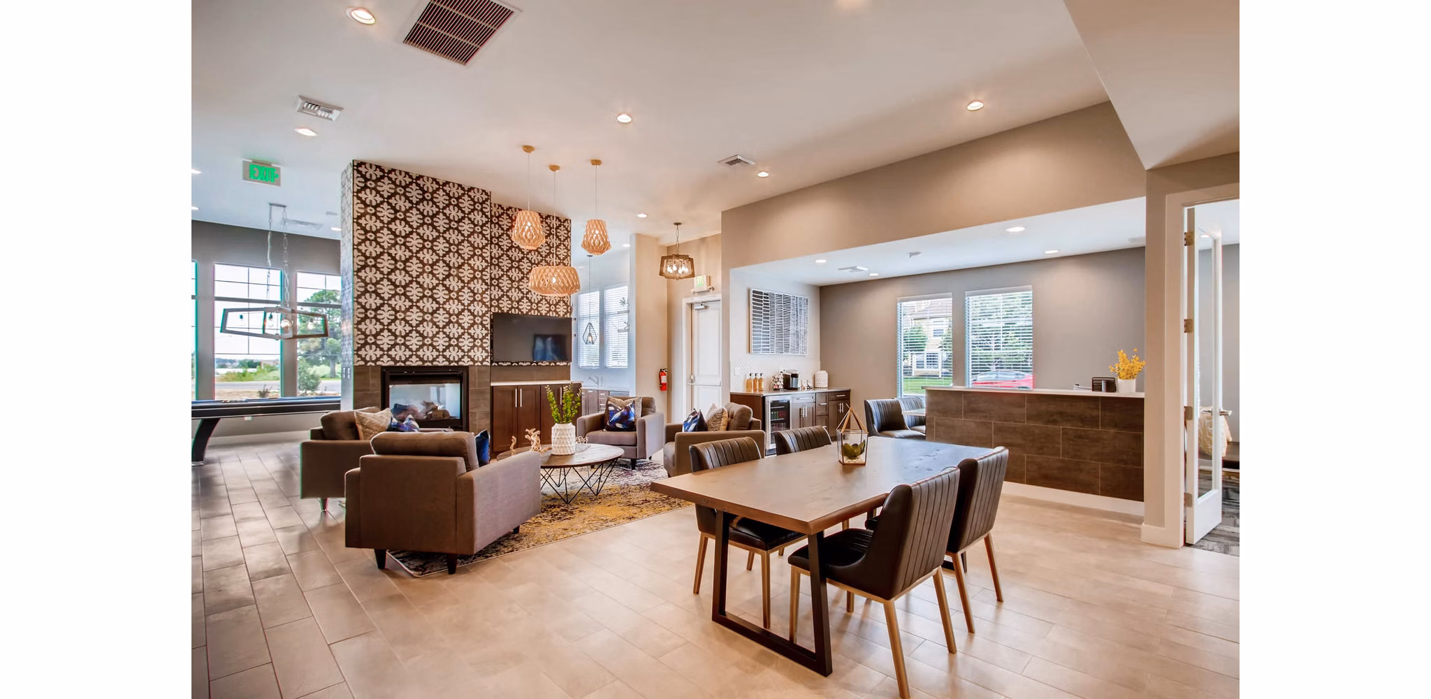 clubhouse at Village on Cypress Apartments