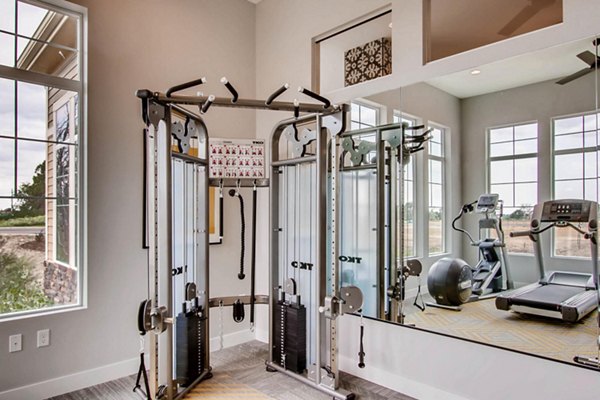 fitness center at Village on Cypress Apartments
