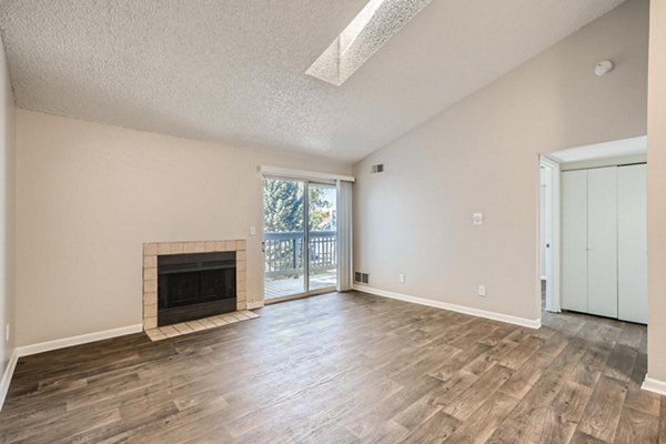 living room at Village on Cypress Apartments