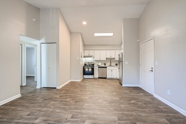 living room at Village on Cypress Apartments