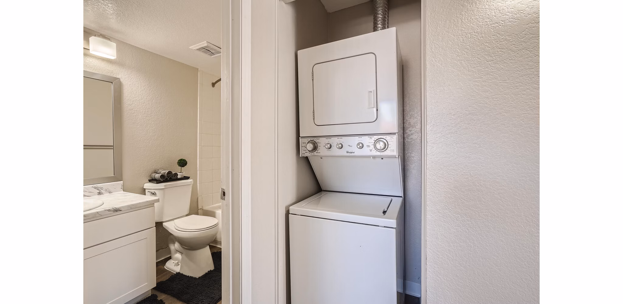 laundry room at Village on Cypress Apartments