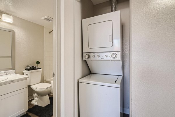laundry room at Village on Cypress Apartments