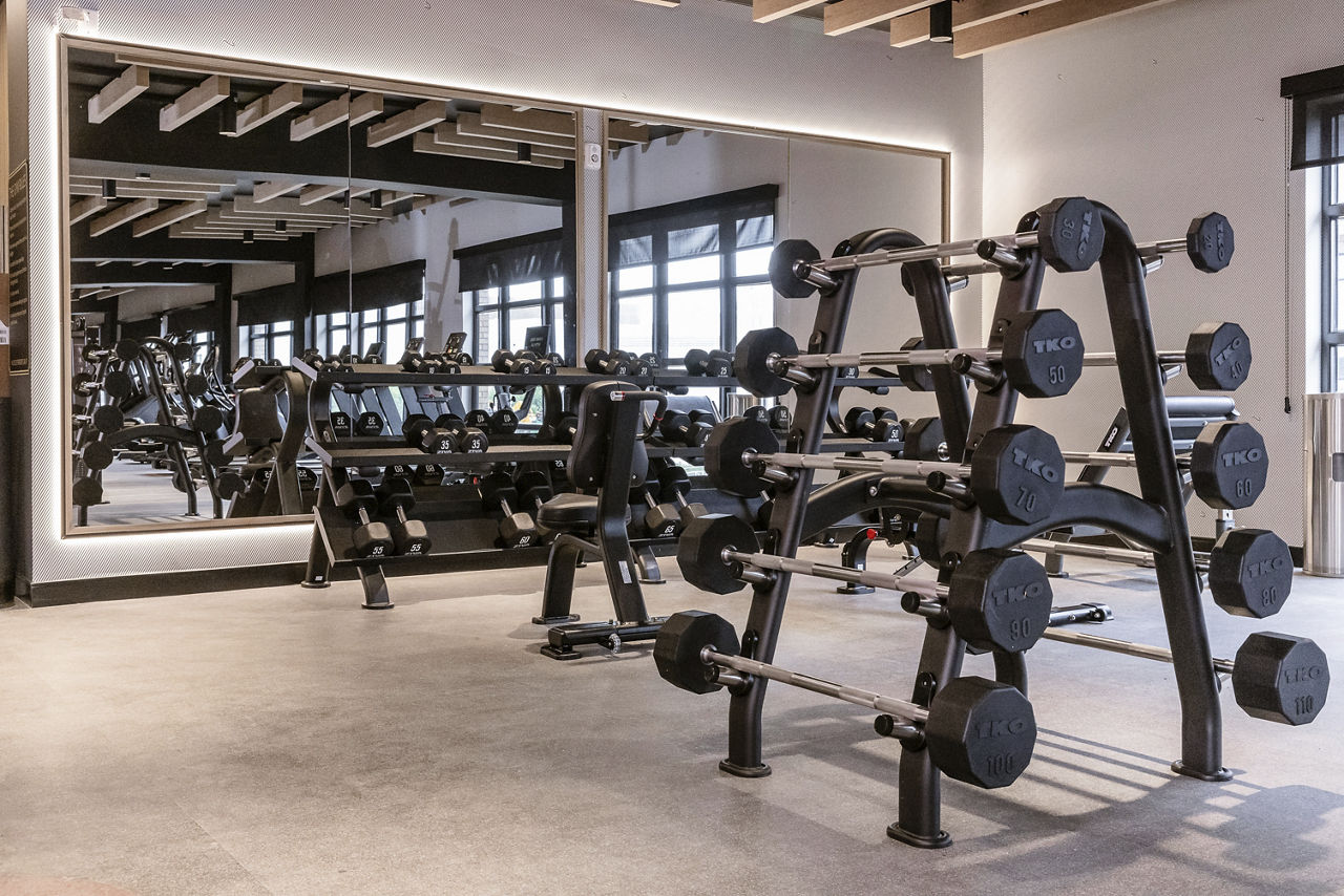 Gym at The Residences At Front Row (1 of 2)