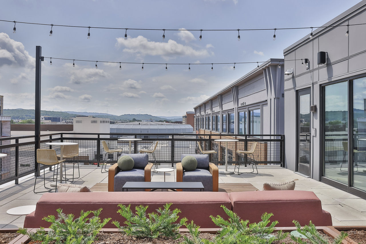 Roof deck at The Residences At Front Row (2 of 2)