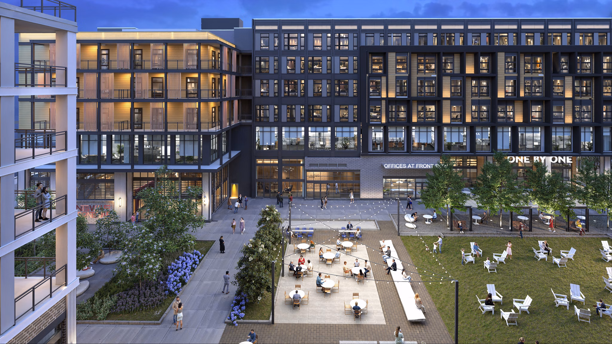 Rendering for The Residences at Front Row Apartments