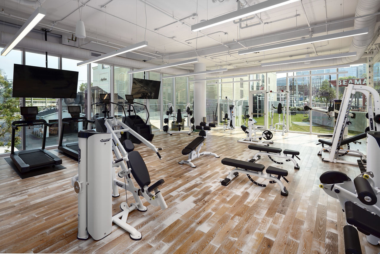 Gym at Albion Music Row