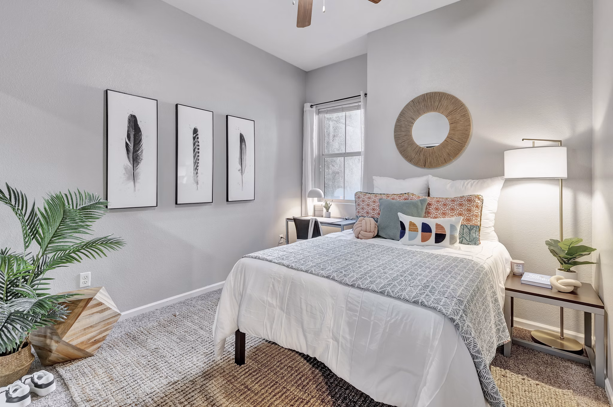 bedroom at Iconic on Alvarado Apartments