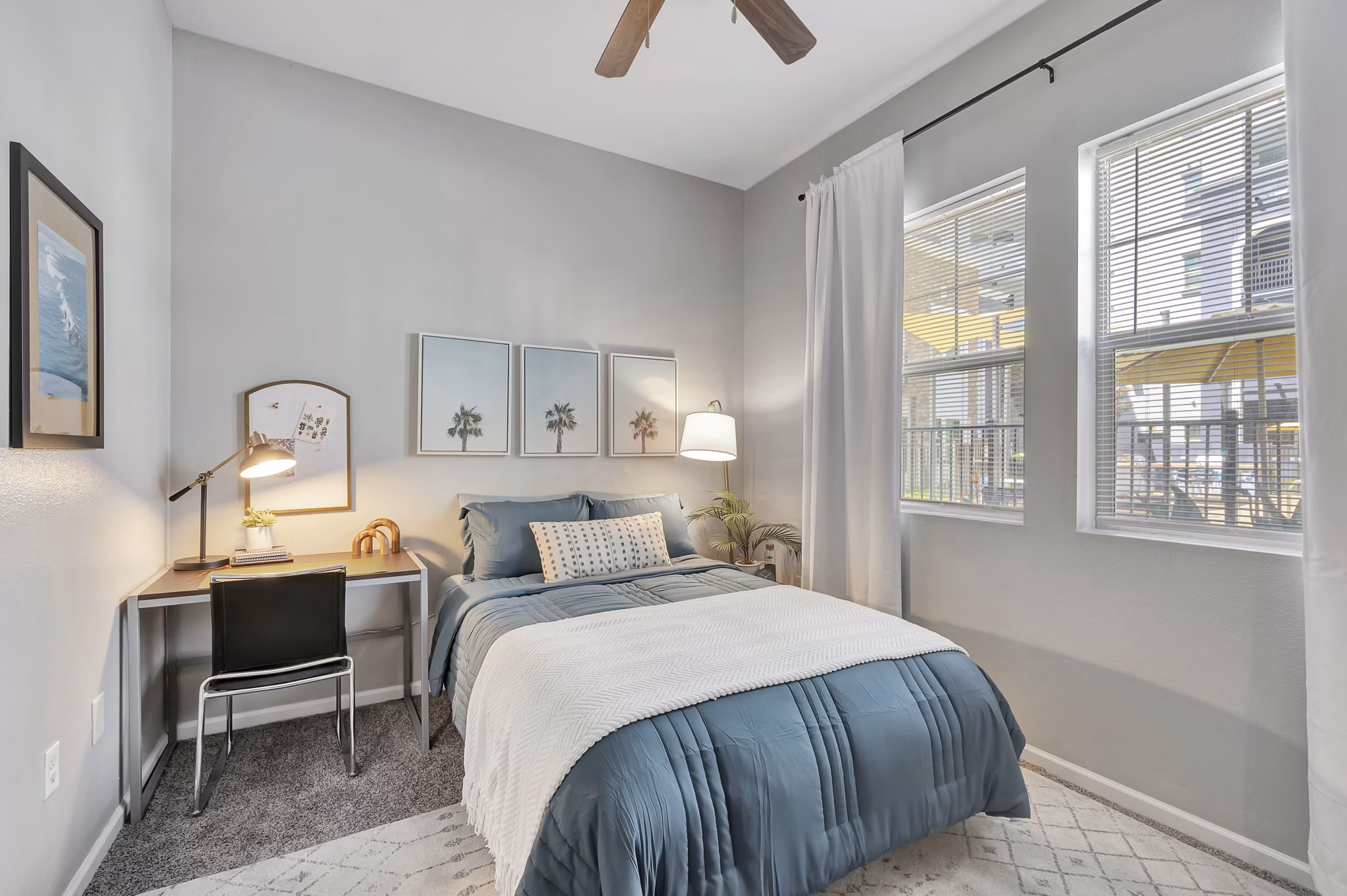 bedroom at Iconic on Alvarado Apartments