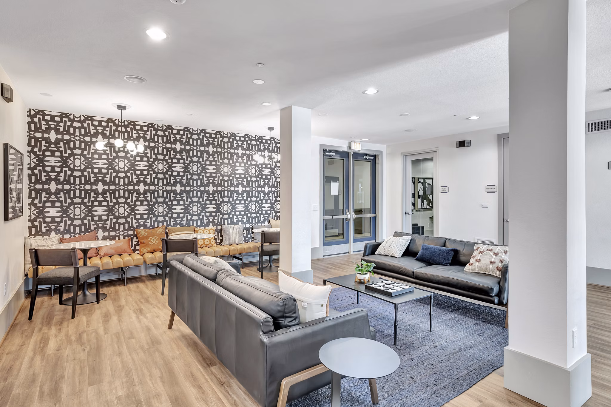 clubhouse at Iconic on Alvarado Apartments