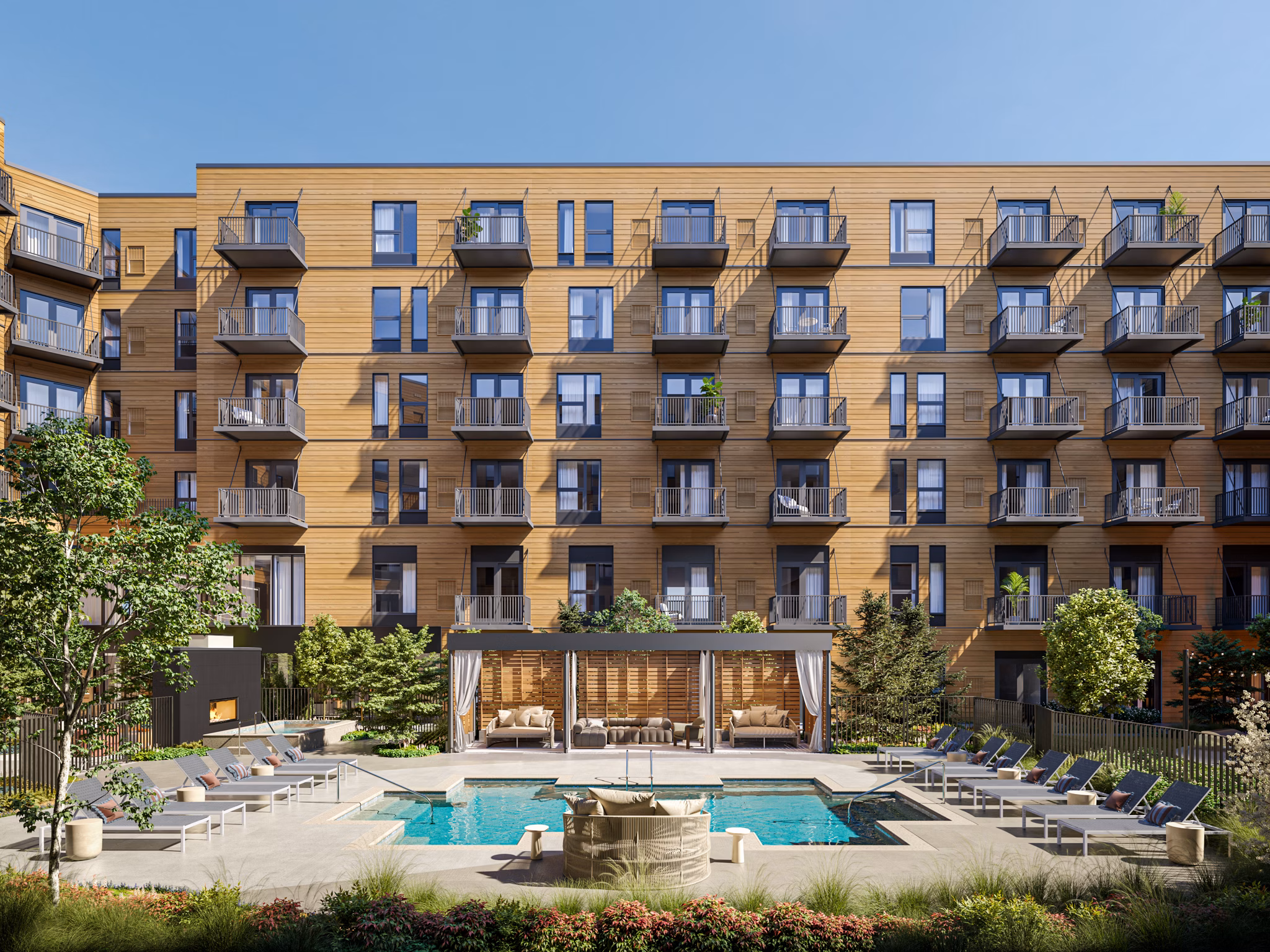 building/exterior at Bellamy Minnetonka Apartments