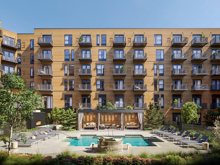 building/exterior at Bellamy Minnetonka Apartments