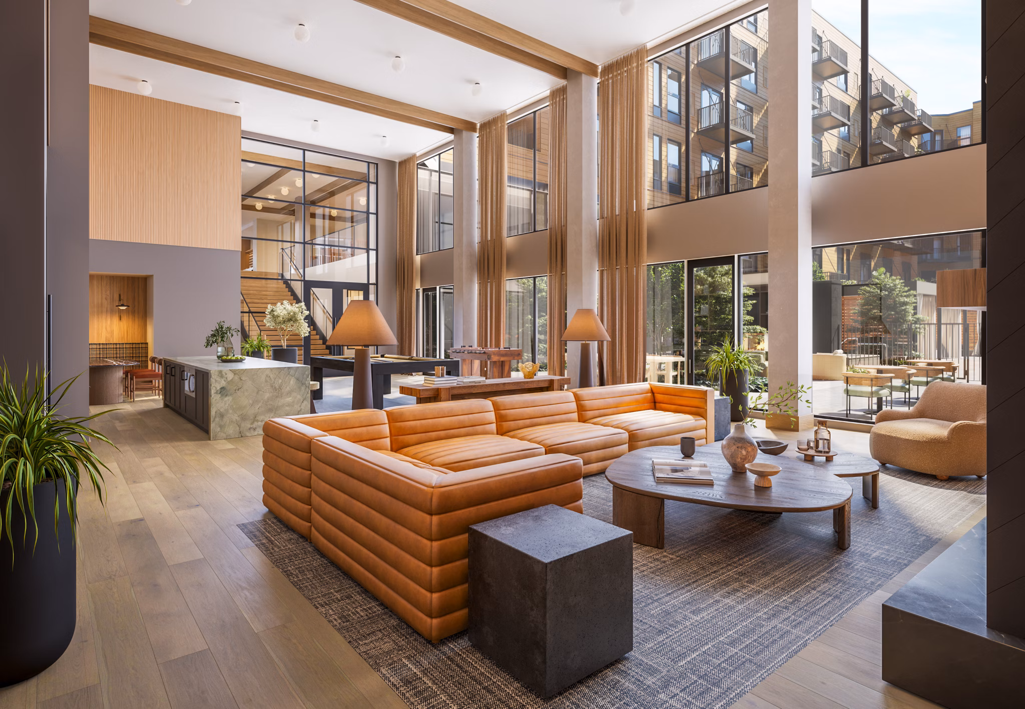 clubhouse at Bellamy Minnetonka Apartments