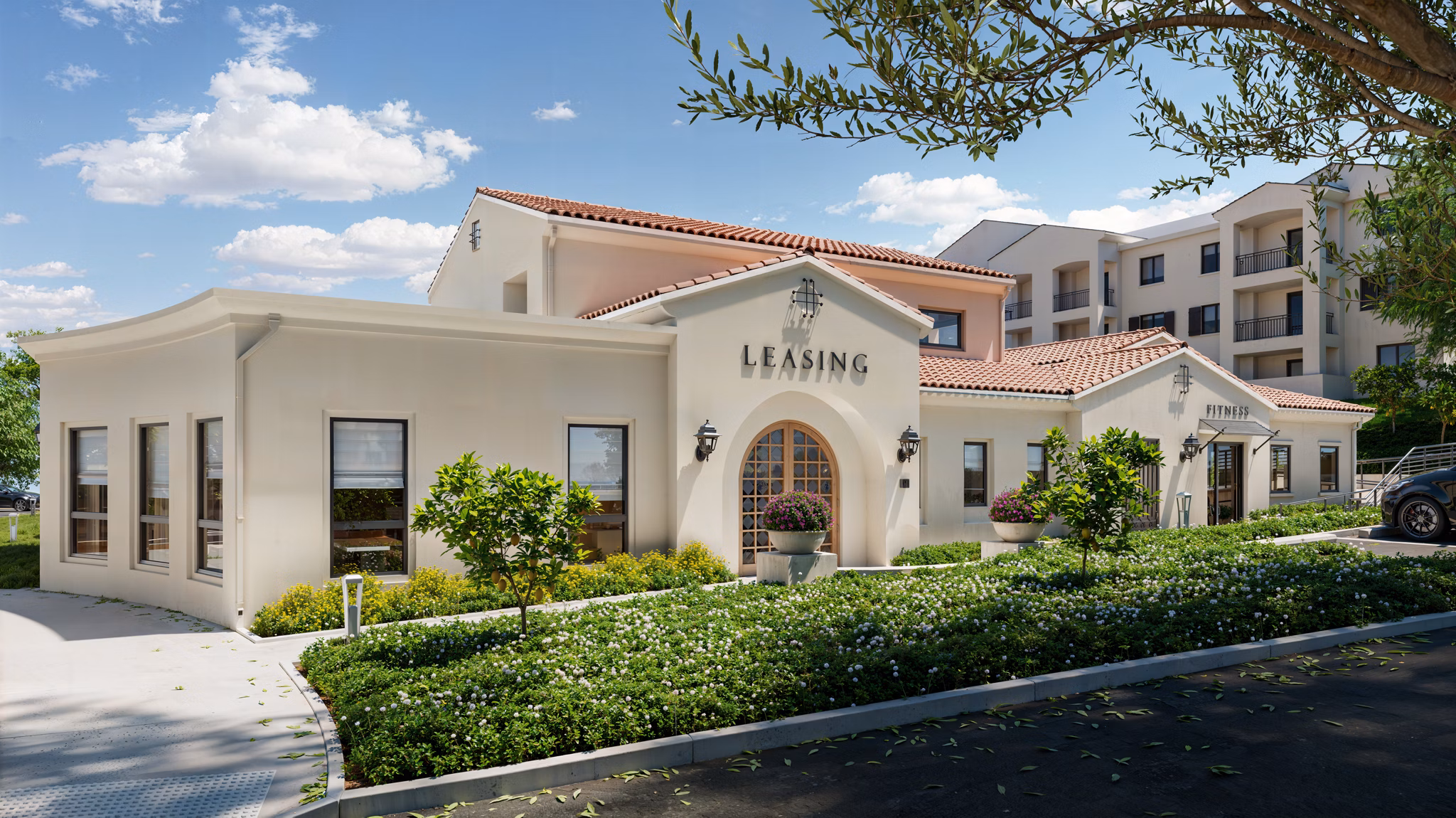 exterior at Vintage Farms Apartments 