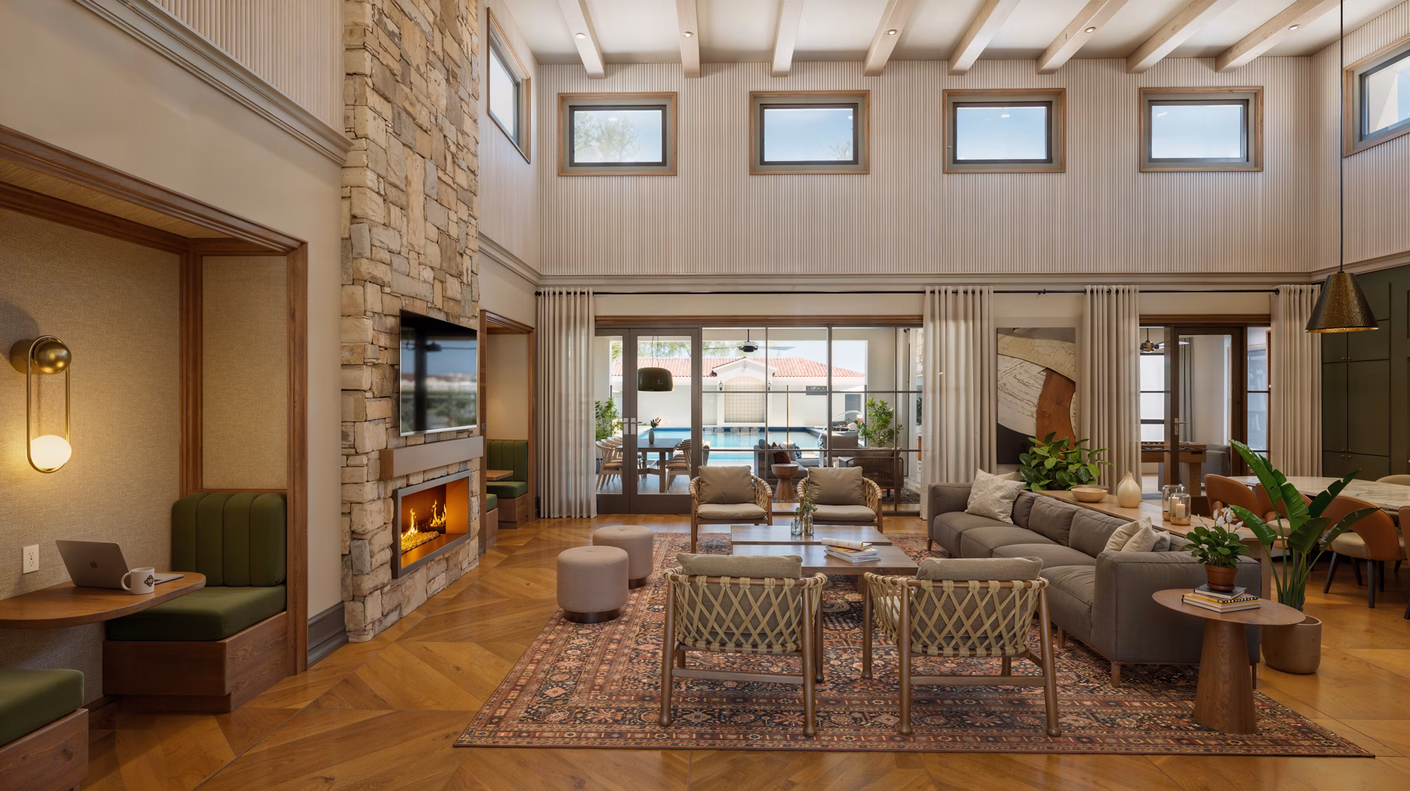 clubhouse at Vintage Farms Apartments 