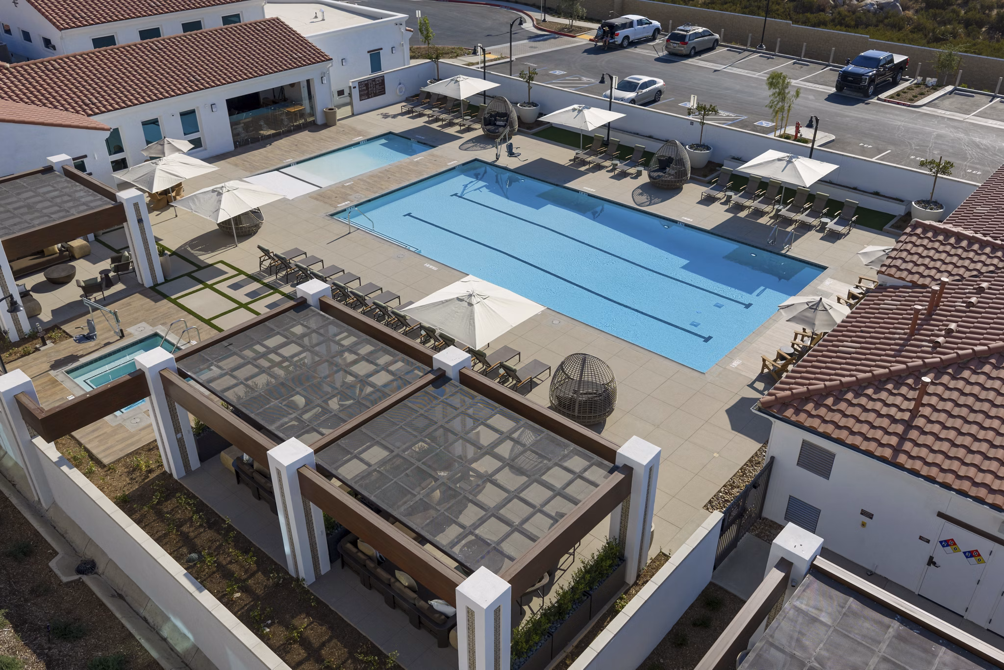 pool at Vintage Farms Apartments