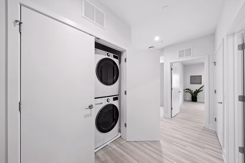laundry facility at 195 Nassau Apartments