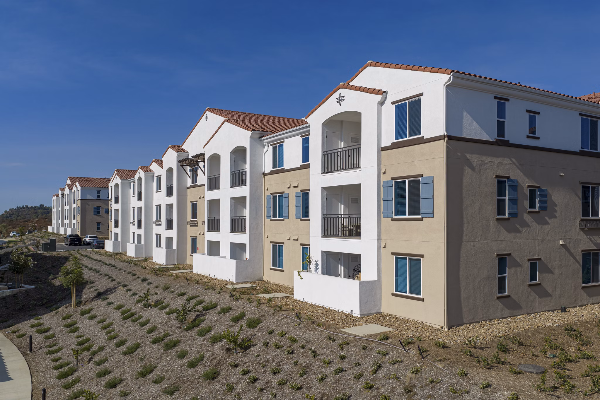 exterior at Vintage Farms Apartments