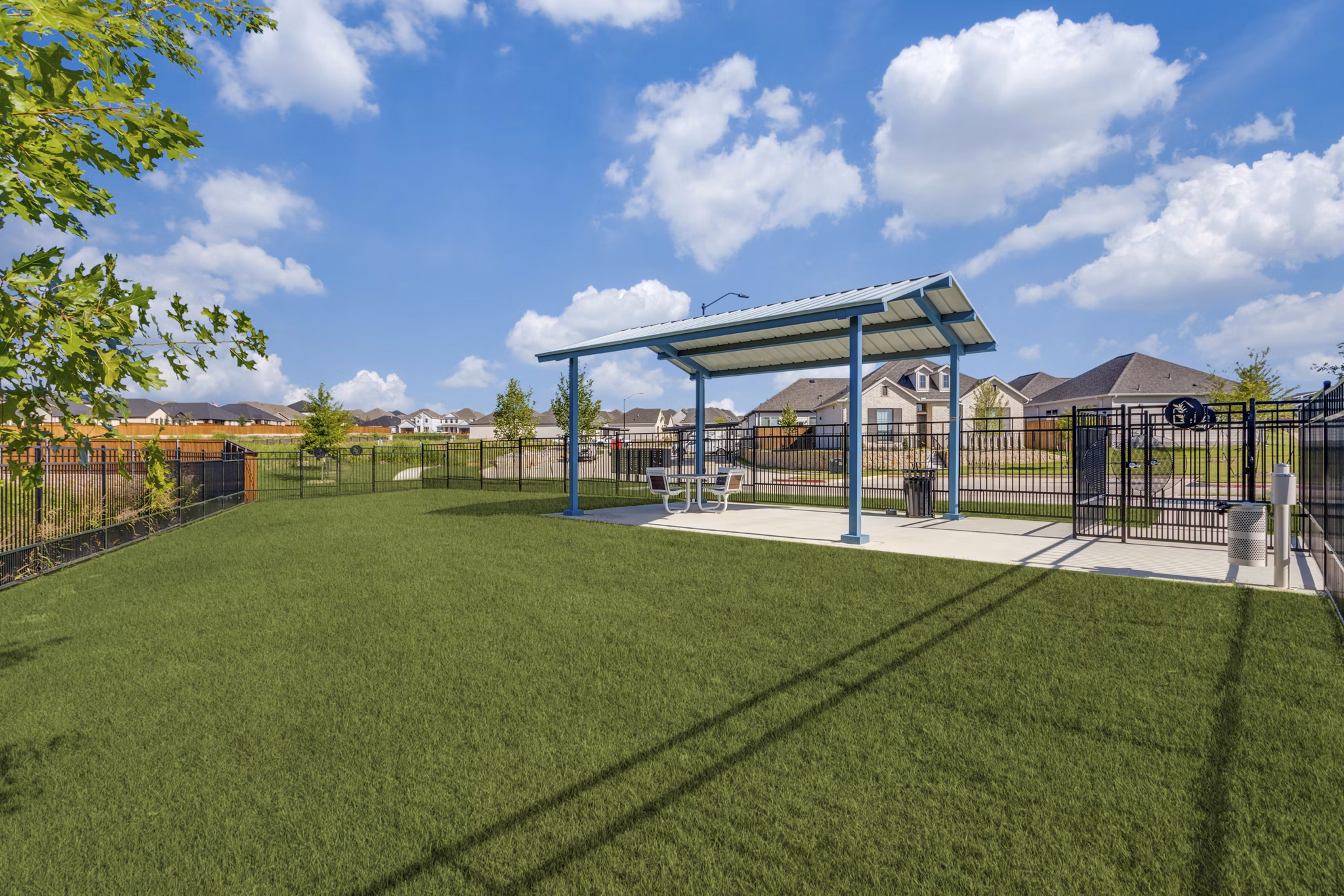 dog park at Canopy Homes at Ventana Apartments
