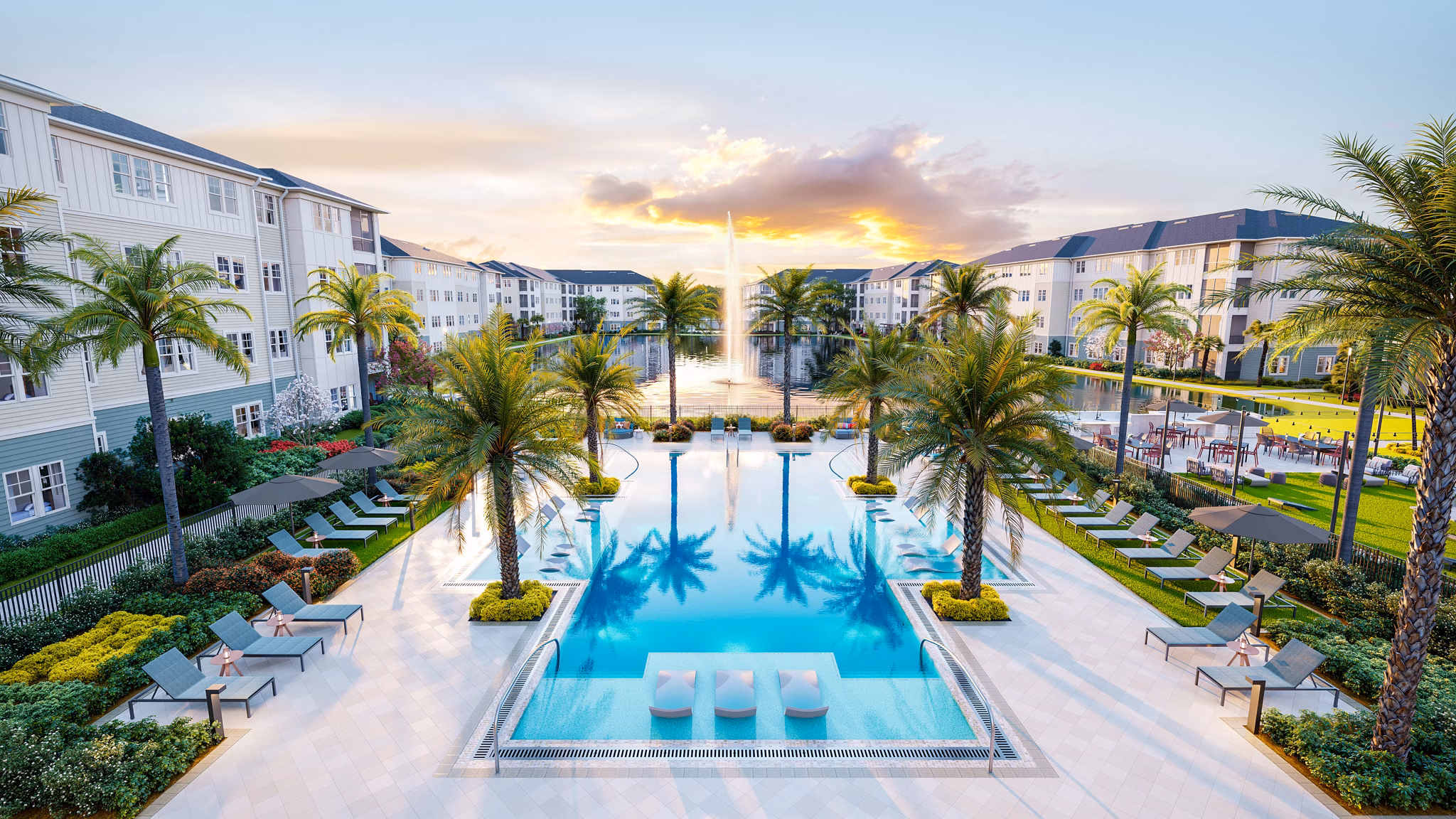 Rendering for Melina Sarasota Apartments