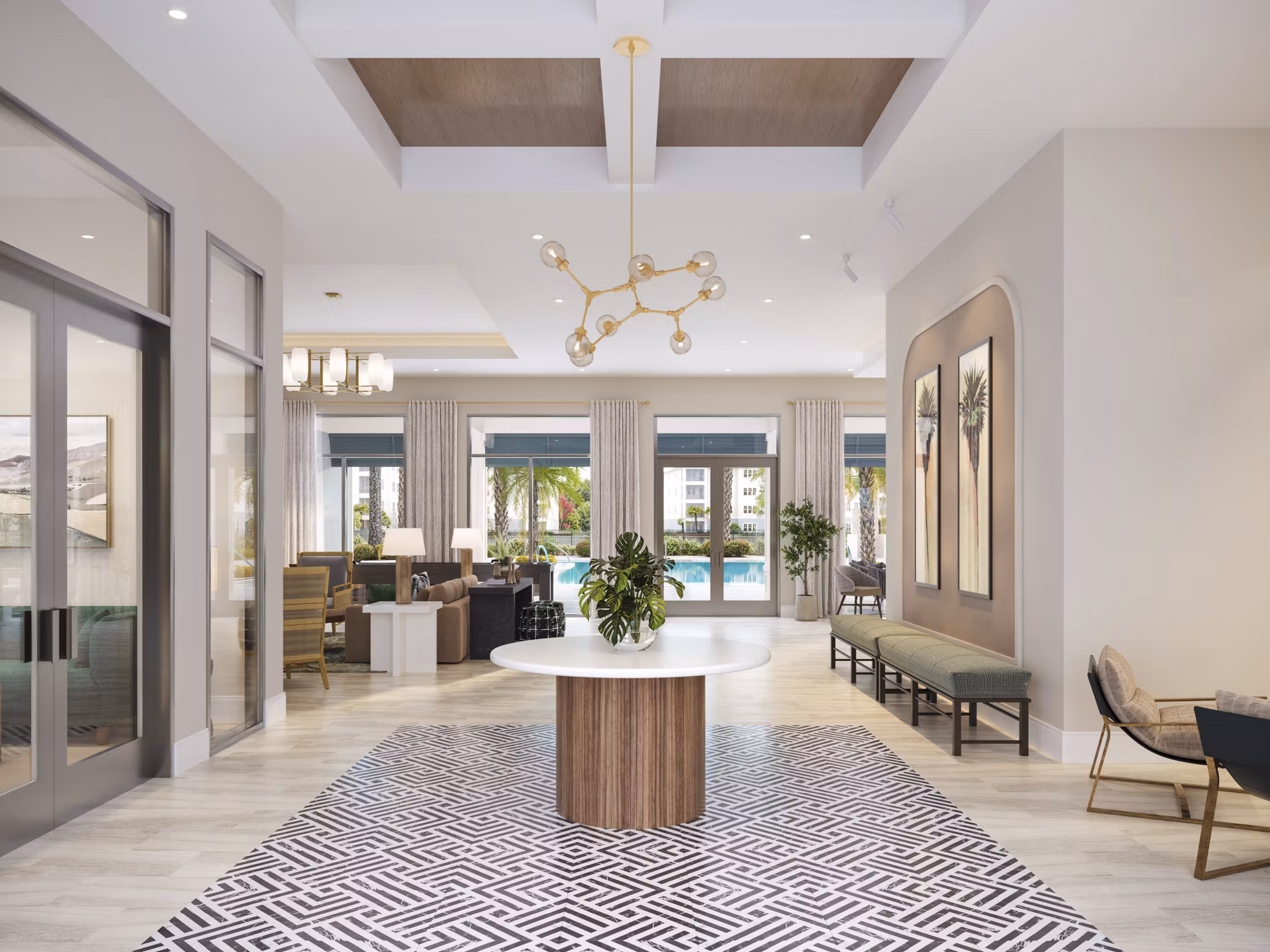 Rendering for Melina Sarasota Apartments